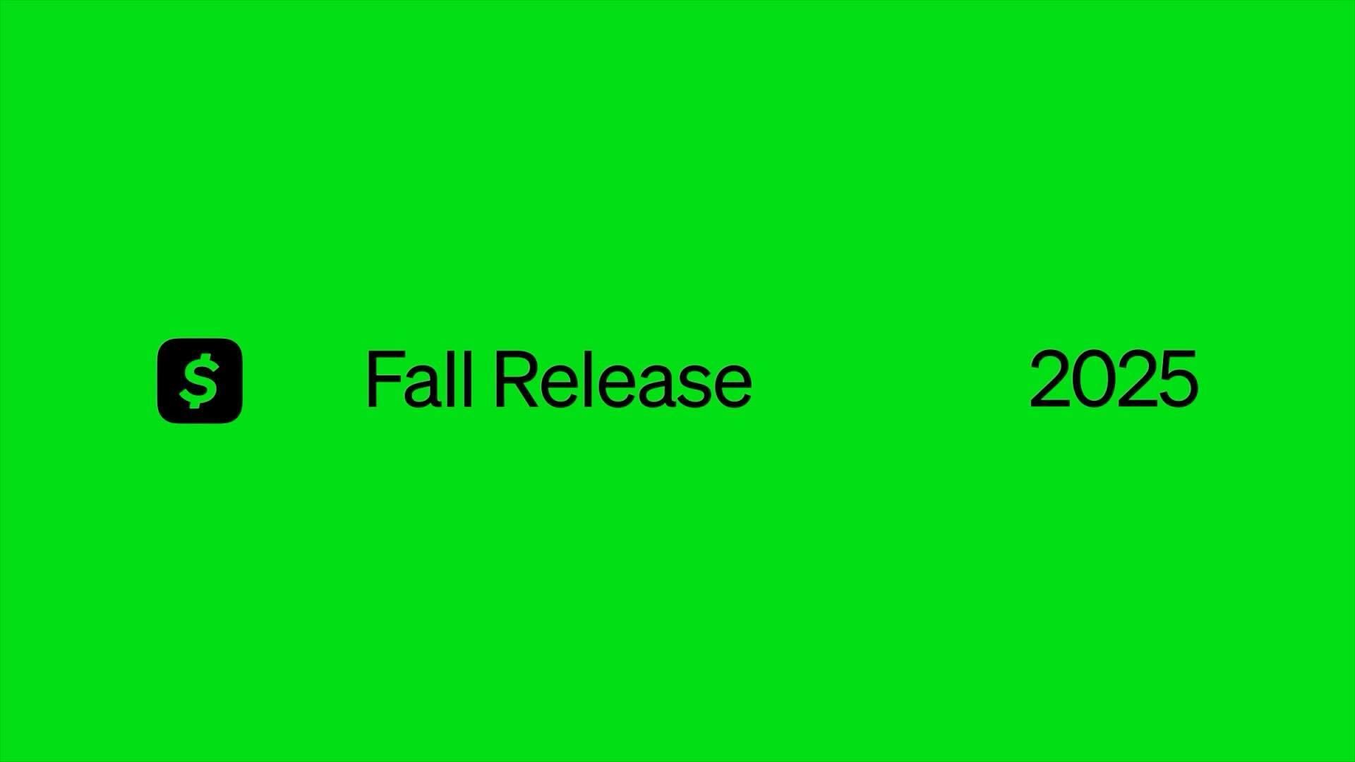 Cash App: Fall Release